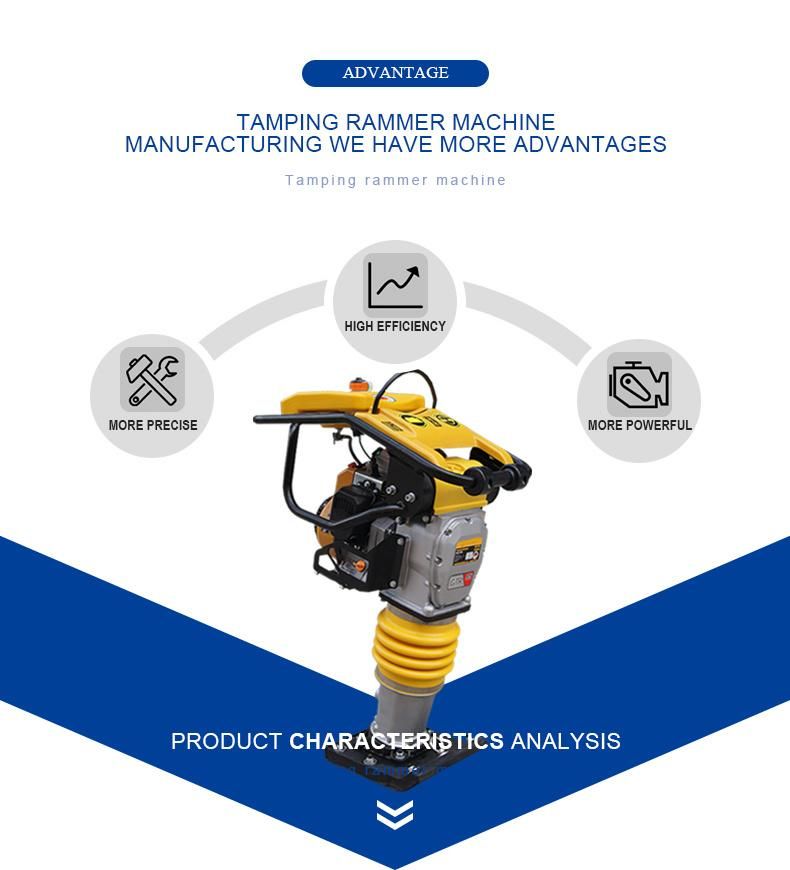 Compact Vibrating Tampingr Rammer Best Quality