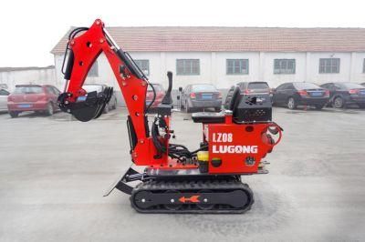 Factory Supply Multifunction Hydraulic Crawler Small Digger Mini Excavator in Cheap Price