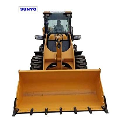 Zl940b Model Sunyo Brand Wheel Loader Is Similar with Skid Loader