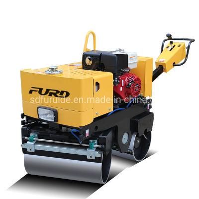 Walk Behind Vibratory Mini Compactor Asphalt Road Roller Fyl-800