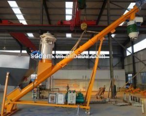 Incline 114.168 219 323 406 Screw Conveyor, Length Is 3.5-15 Meter Screw Auger