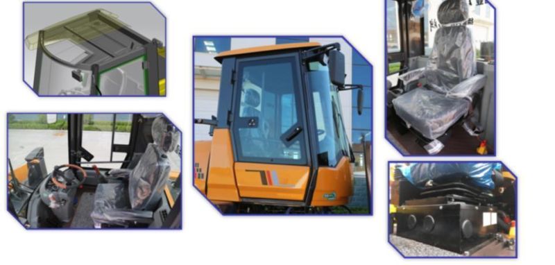 Micro LG938 4102t Engine Upgreated Loaders with Grapple with Folk