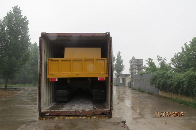 Crawler Truck Dumper for Sale Tracked Carrier with Lower Price