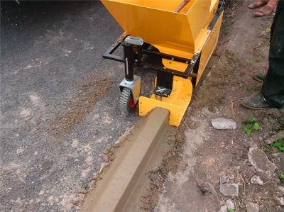 Chinese small hand-held concrete curb machine with 160 engine