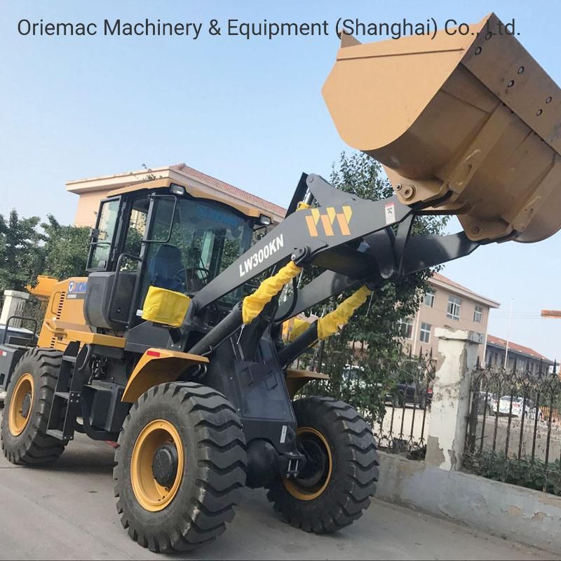 Oriemac 3ton 1.8m3 Machine Lw300kn Small Wheel Loader Mini Wheel Loader Front End Loader