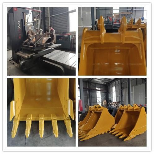 Manufacture of Excavator Bucket with Adapator