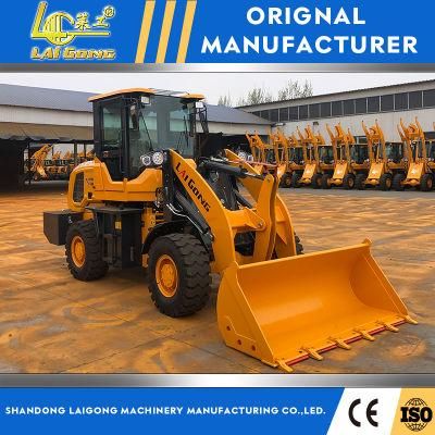 Lgcm 1.8 Tons Mini Wheel Loader, Small Tractor Loader, Farm Garden Mini Loader for Sale