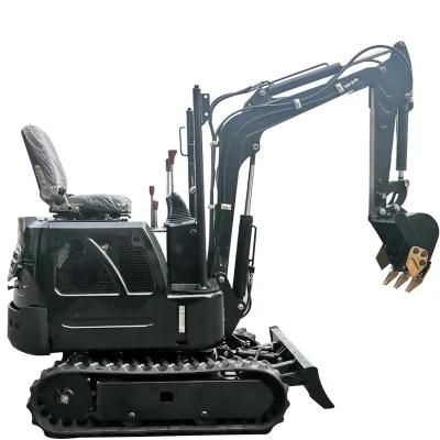 1 Ton Diesel Engines Mini Micro Digger Backhoe Hydraulic Crawler Excavator Price