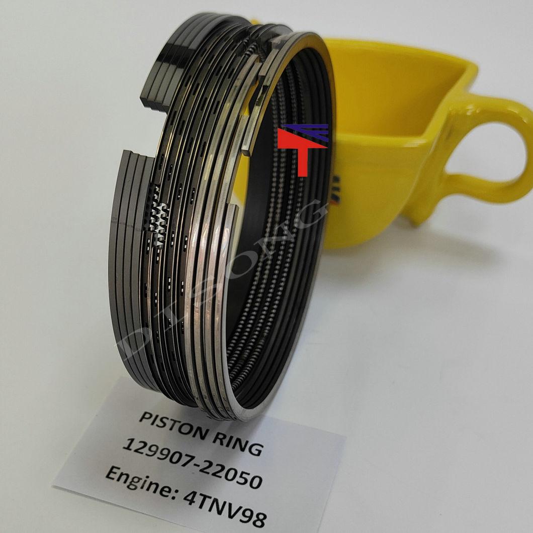 High Quality Diesel Engine Mechanical Parts Piston Ring 129907-22050 for Engine Parts 4tnv98 Generator Set
