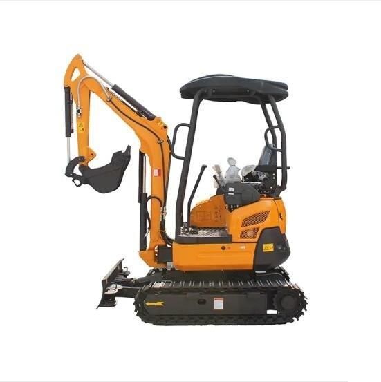 Farm Garden Machinery Mini Crawler Excavators 2000kgs with Tilting Bucket