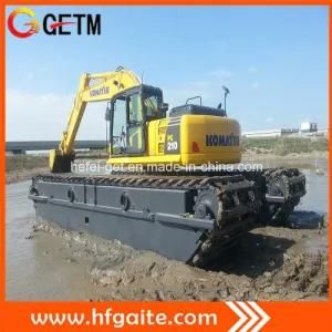 Marsh Buggy Excavator for Digging Oil Trench