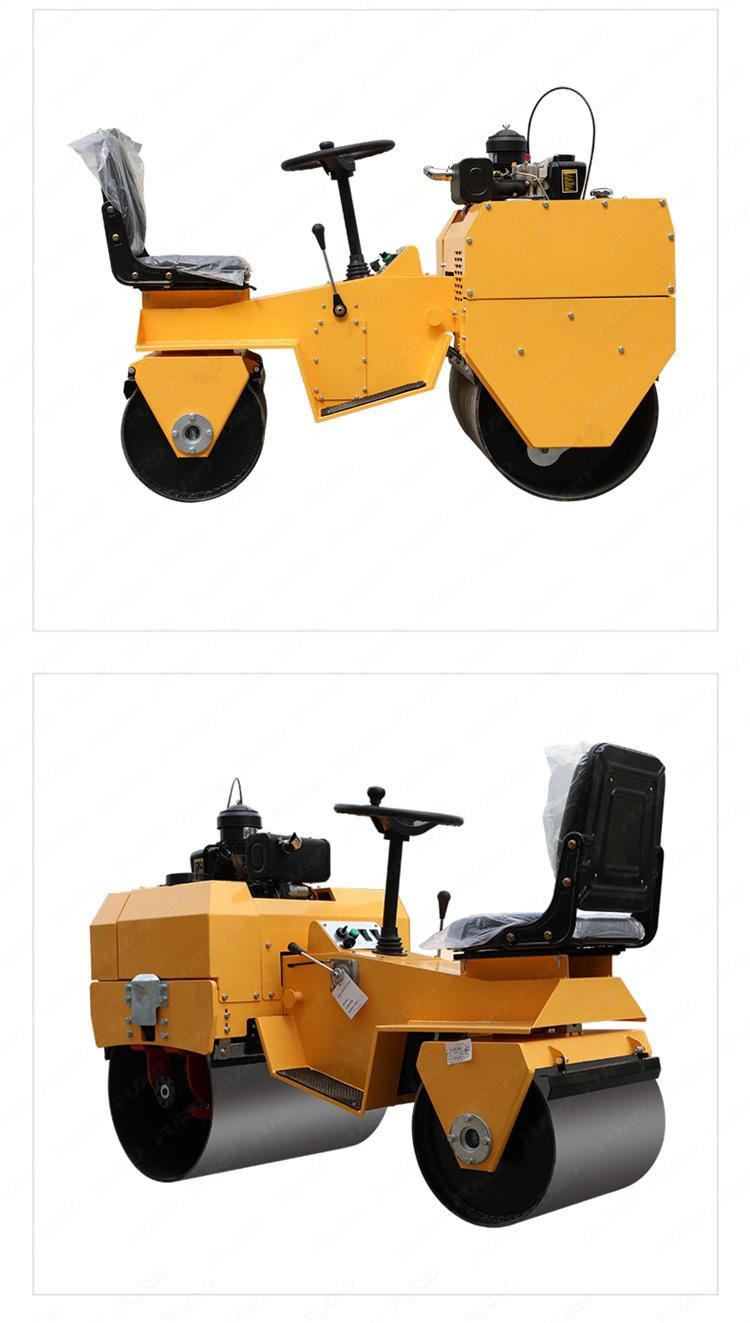 700 Kg Cheap Price Road Roller Fyl-855 Ride on Compactor