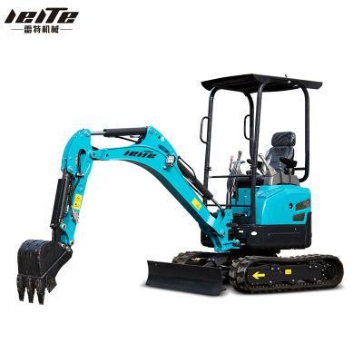 High Quality Chinese Small Crawler Digger 2 Ton Mini Hydraulic Excavator Color Customization Fast Delivery by Manufacturers