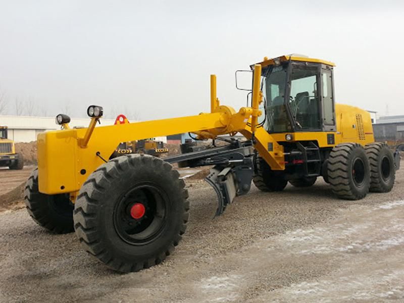 Official 220HP Hydraulic Motor Grader with Ripper and Blade Gr2153