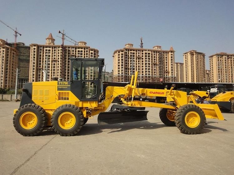 Top Chinese New Motor Grader 717h Grader New Scarifier Price on Sale