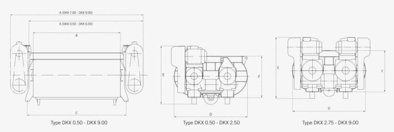 Bhs Dkx/Dkxn/Dkxs 1.25/2.25/3.0 Mixer with Competitive Prices