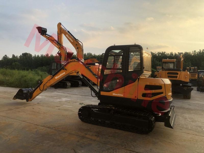 6ton Hydraulic Crawler Excavator 6.5ton Backhoe Small Excavator with Blade Digger Breaker Harmmer Optional