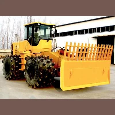 China Four Wheels Drive 20 Ton Landfill Compactors