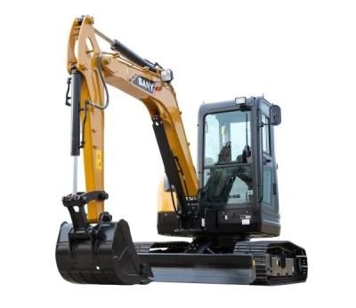Sany Sy50 5t Tree Planting Digging Machines Hole Digger Excavator