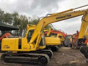 Japan Made Used 12 Ton Excavator Komatsu PC120-6 with Low Price