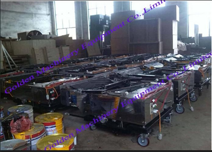 China Automatic Wall Mortar Plastering Rendering Machine