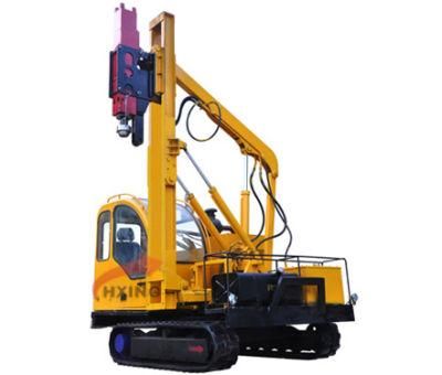 Road Construction Hydraulic Small Pile Driver Pile Driving Machine