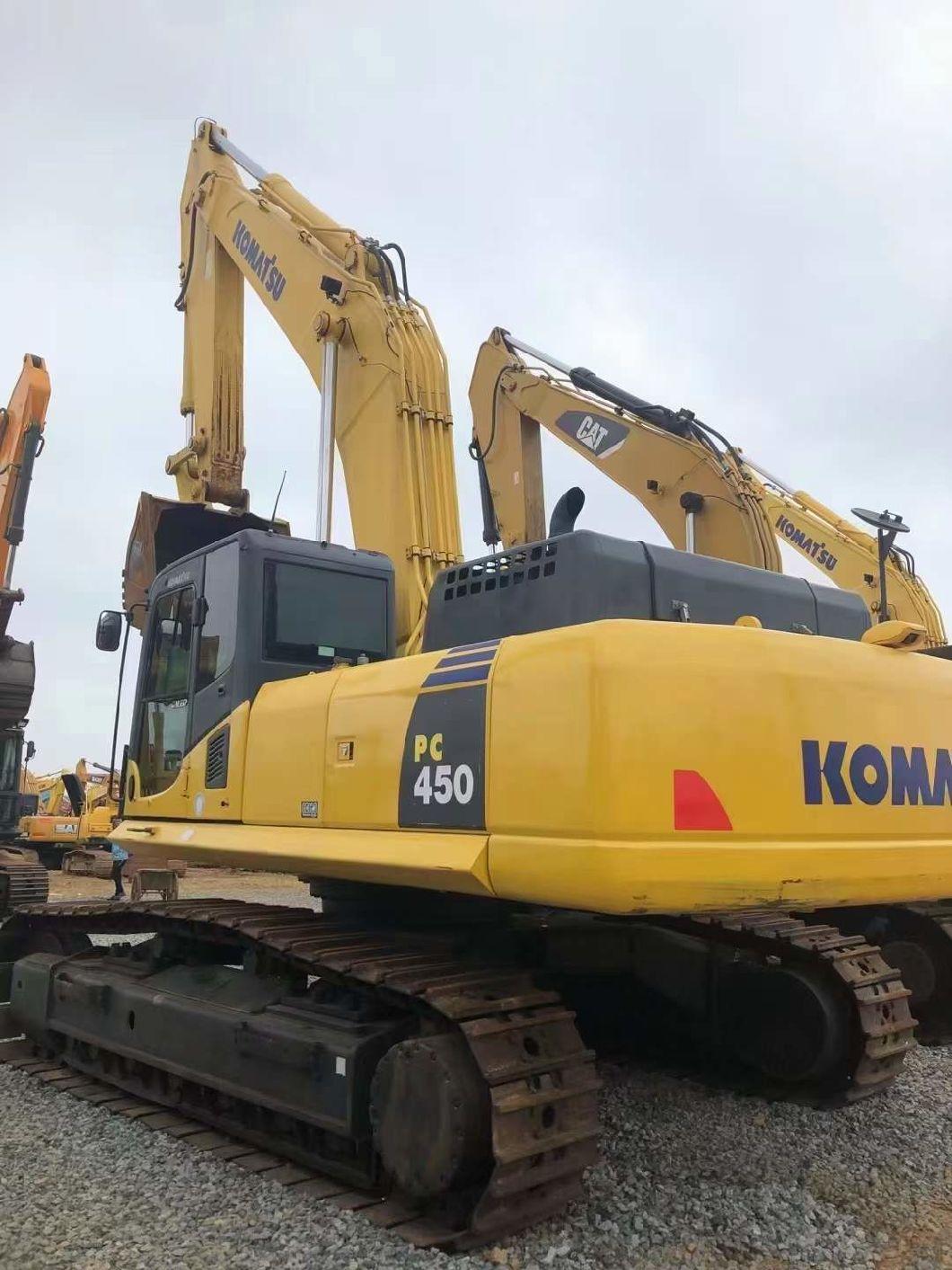 45 Ton Crawler Track Japan Excavators PC450-8 Used PC200-8 PC220-8 Excavadora Usada Excavatrice Pelle Producto Used Secondhand Big Large Excavator Sale Price