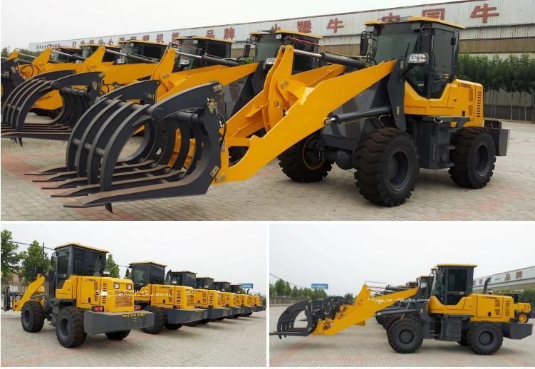 Strongbull Loader Mini Wheel Loader Zl08f