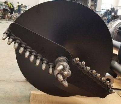 Sandstone Gravel Post Hole Auger Drill with Bullet Rock Tooth