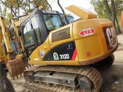 Hot Sale Used Caterpillar 312D Excavator Construction Equipment Crawler Excavator