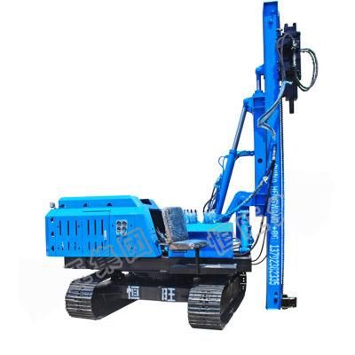 Hydraulic Mini Drop Hammer Solar Screw Pile Driver