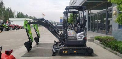 CE EPA China Saao Cheap Mini Digger 1ton 2 Ton 3ton Excavator Mini Bagger