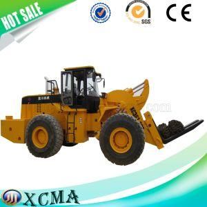 High Quality Front Marble Block Handler Wheel Loader with Power Engine Machine Factory
