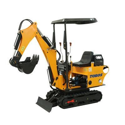 Te 08 Crawler Excavator Newly Designed Digging Machine Hot Sale Multi-Function Small Mini 0.8 Ton Hydraulic