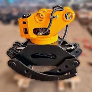 15 Ton Excavator Use Rotating Demolition Grapple Rotating Wood Log Grapple