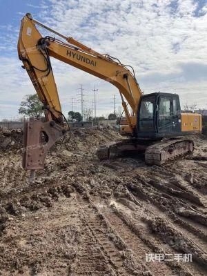 Used Mini Medium Backhoe Excavator Hyundai R225LC-7 Construction Machine Second-Hand