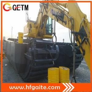 Dredging Excavator for Digging Oil Trench and Gas Piping Installation