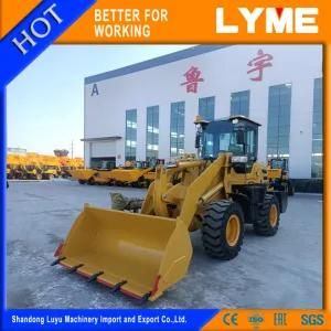 Luyu Brand Agricultural Wheel Loader of 1.6 Ton with Quick Coupler