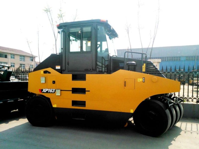 16ton Hydraulic Road Roller Machine Pneumatic Rubber Tire Road Roller XP163