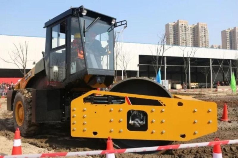 Road Construction Machine 12ton Vibratory Roller SSR120c-10c Double Drum Road Roller Static Hydraulic Single Drum Vibration Road Roller for Asphalt Compactor