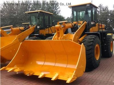 Shantui Front End Wheel Loader 5 Ton SL50wn with Pallet Fork