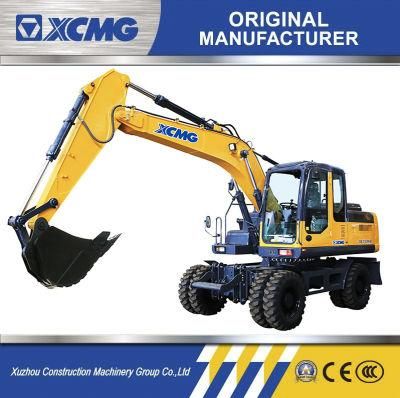 XCMG Official Xe150wb 15ton Small Wheel Excavators for Sale