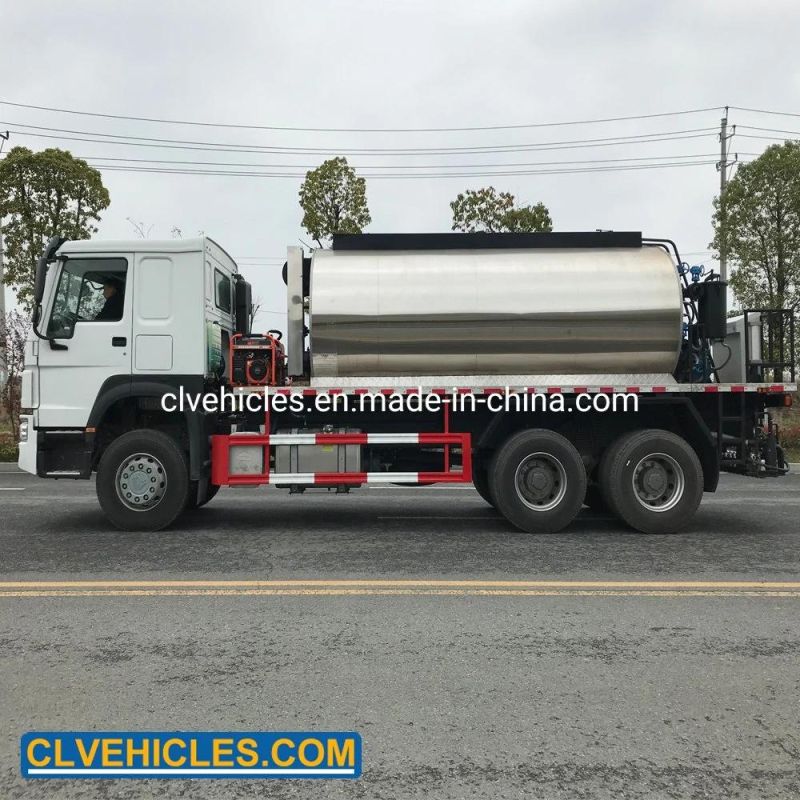 Sinotruk 9m3 12m3 14m3 Bitumen Asphalt Distribution Sprayer Truck