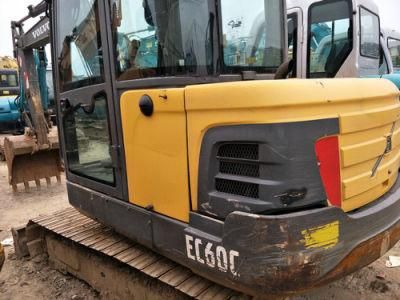 Used Volvo Ec60 Excavators/Good Quality Mini Excavators