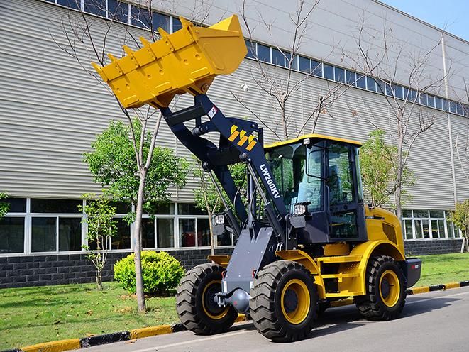 China Factory 2ton Automatic 4W Wheel Loader