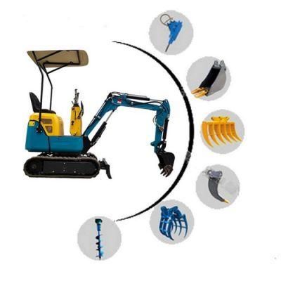 CE Approved China Mini Excavator SD12-8 1 Ton Excavator Mini Digger Excavator 1 Ton for Sale