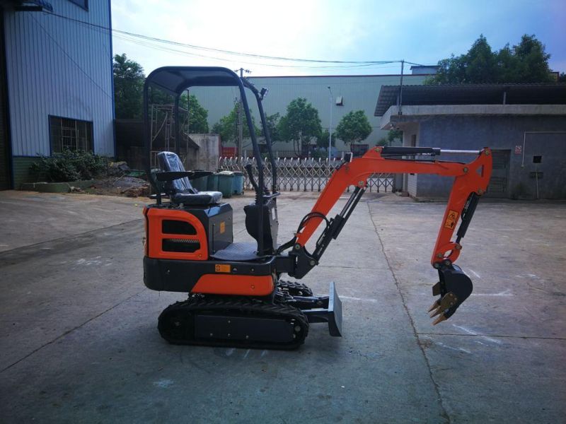 1t Excavator High Quality Mini Excavator with Boom Side Shaft