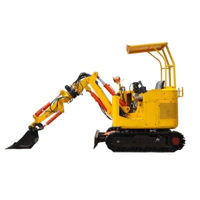 CE EPA Mini Medium 2ton Construction Machine Internal Combustion Hydraulic Backhoe Crawler Mining Excavator