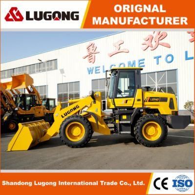 High Utility LG940 Mini Wheel Loader 4 Cylinder Loaders with Fork for Industrial