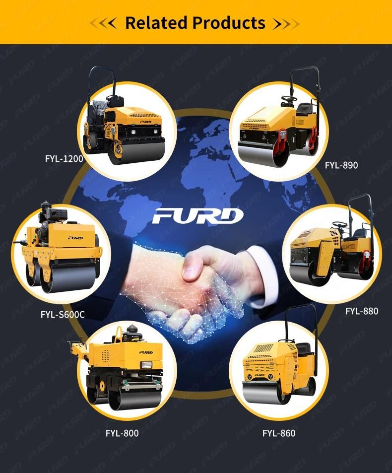 Multi Application Earth Compactor Machine 1.5 Ton Small Road Roller Price